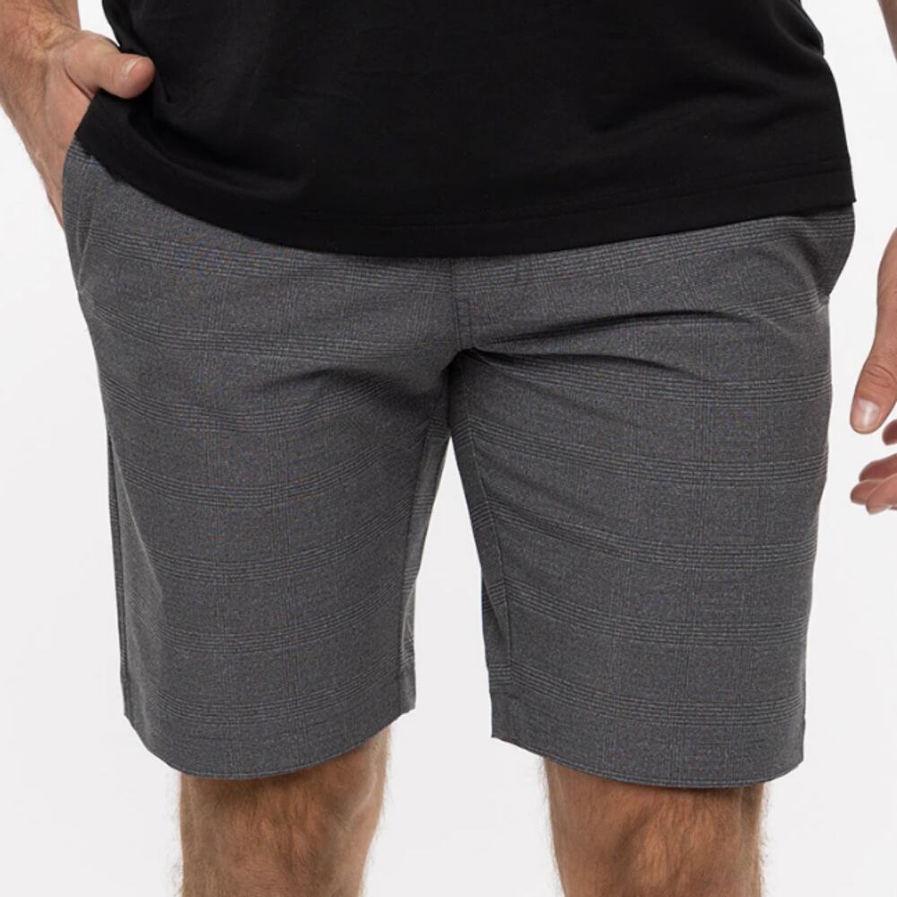 Travis Mathew NWT Grommet Textured PinStripe Golf Shorts Size 38 Lightweight